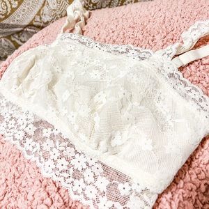 White Lace Bralette